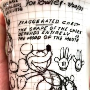 Disney’s Mickey Mouse Mug Black and White